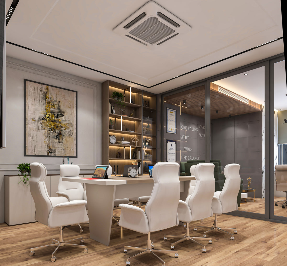 CONFERENCE AREA | ZEALOT INFRATECH AND SOLUTIONS PVT LTD